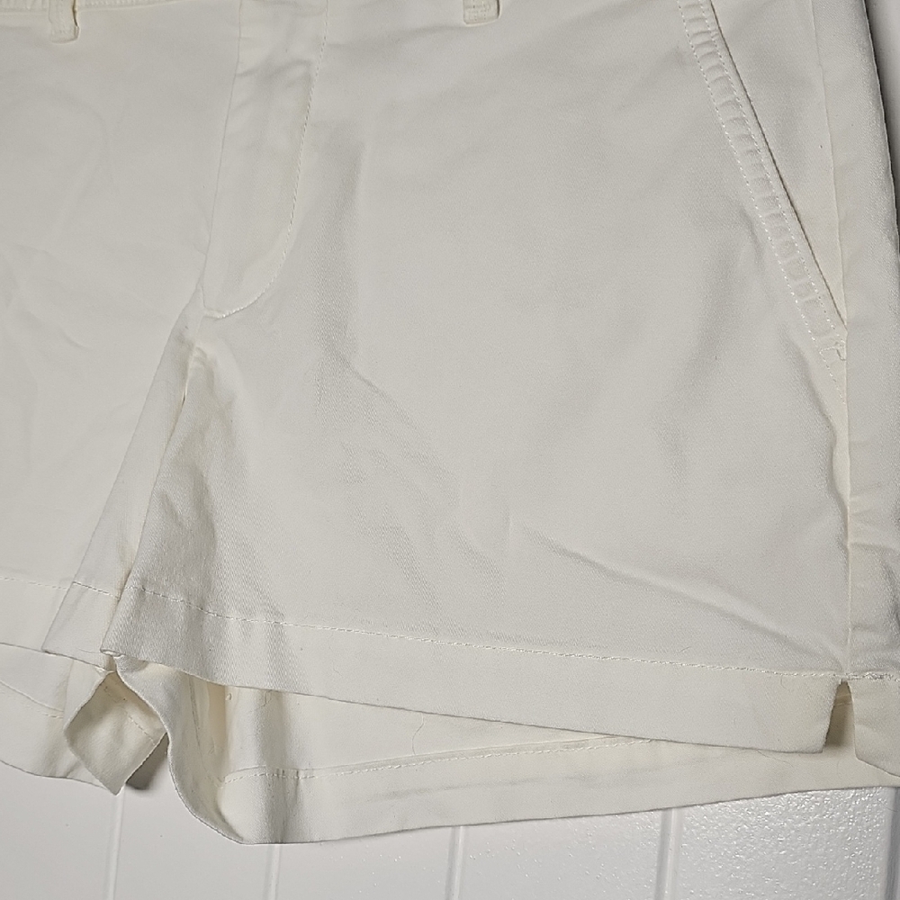 GAP Sz 4 Women's Off-White Bermudas - Picture 10 of 12
